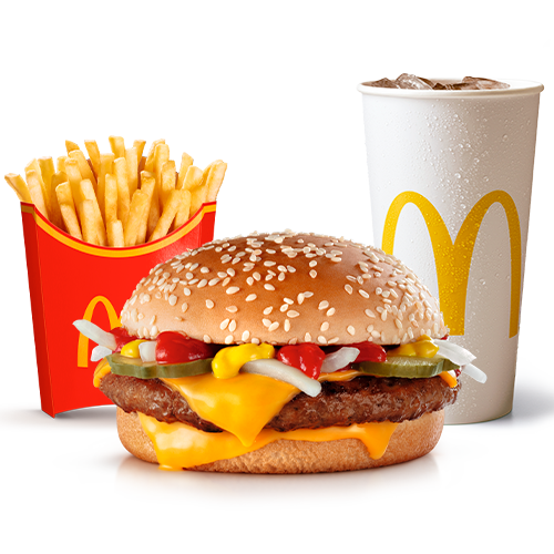 Imagen de McCombo Grande Cuarto de Libra con Queso