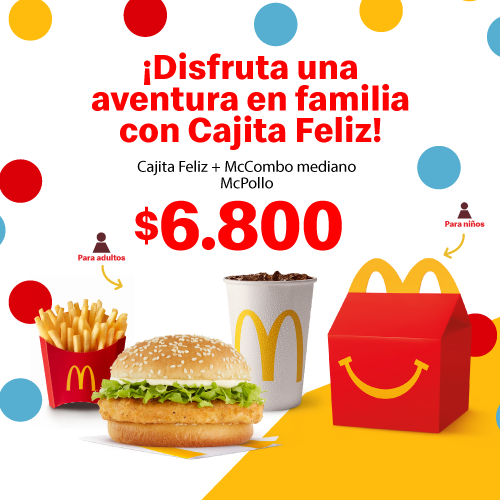 Imagen de McCombo Mediano McPollo + Cajita Feliz