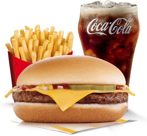 Imagen de Combo Mediano Hamburguesa con Queso