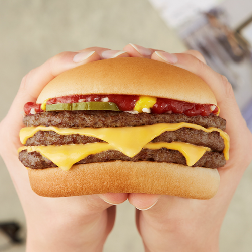 Imagen de Triple Hamburguesa con Queso