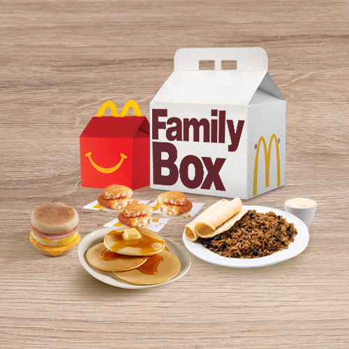 Imagen de Family Box Desayuno 3 Adultos sin Bebidas y 1 Niño\r