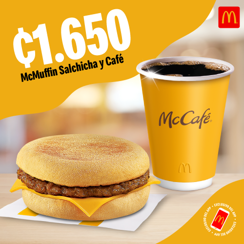 Imagen de McMuffin®con Salchicha y Café pequeño