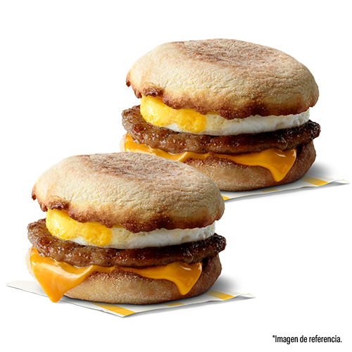 Imagen de 2 Egg McMuffin Salchicha